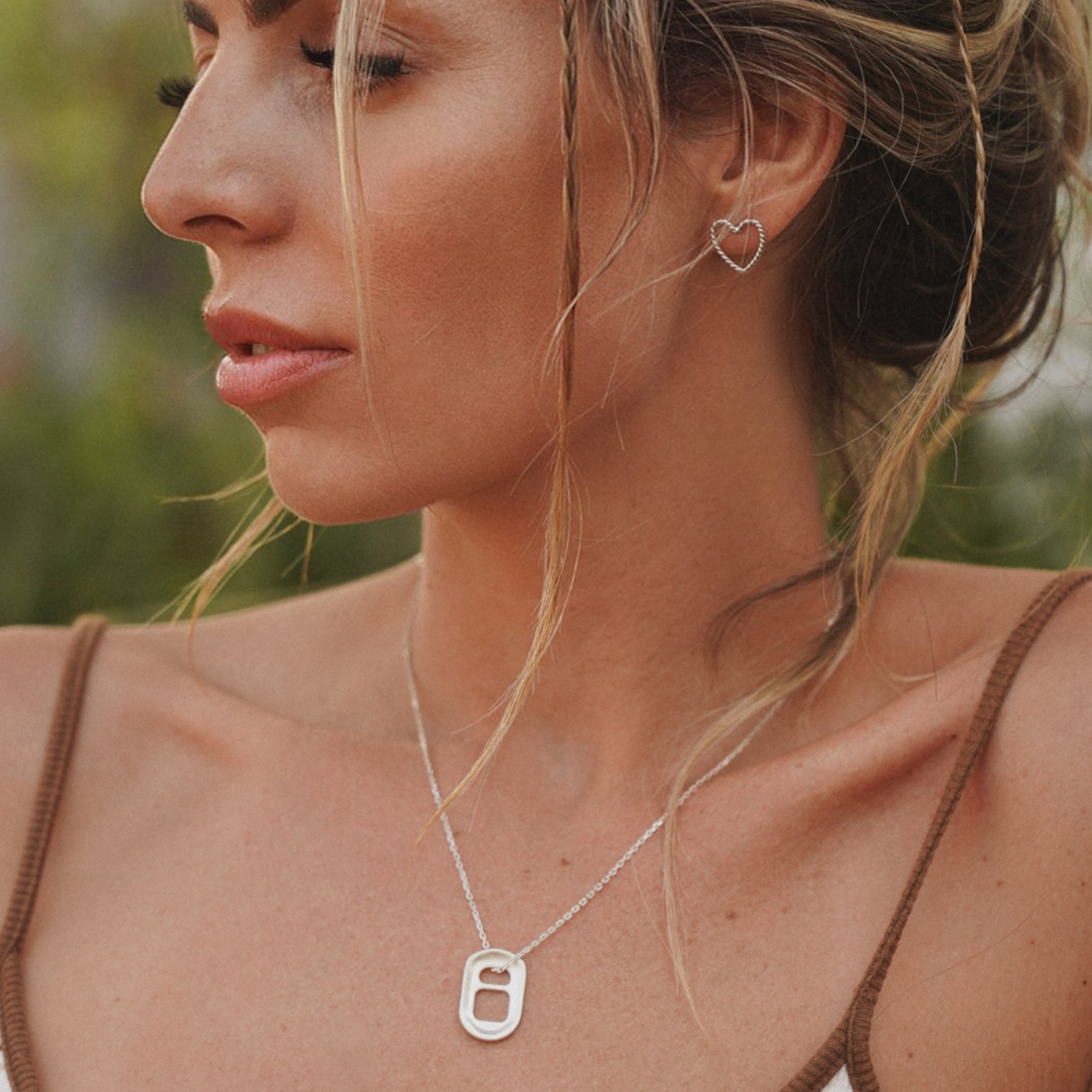 Collier " Soda " Argent