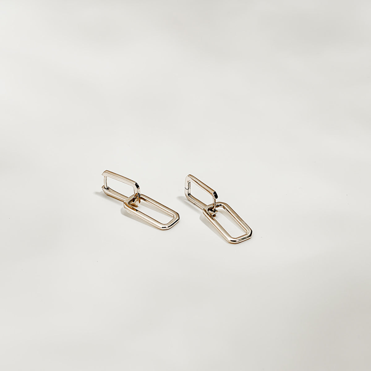 Boucle d'oreille "Parigi" argent - LES FÉLINES PARIS