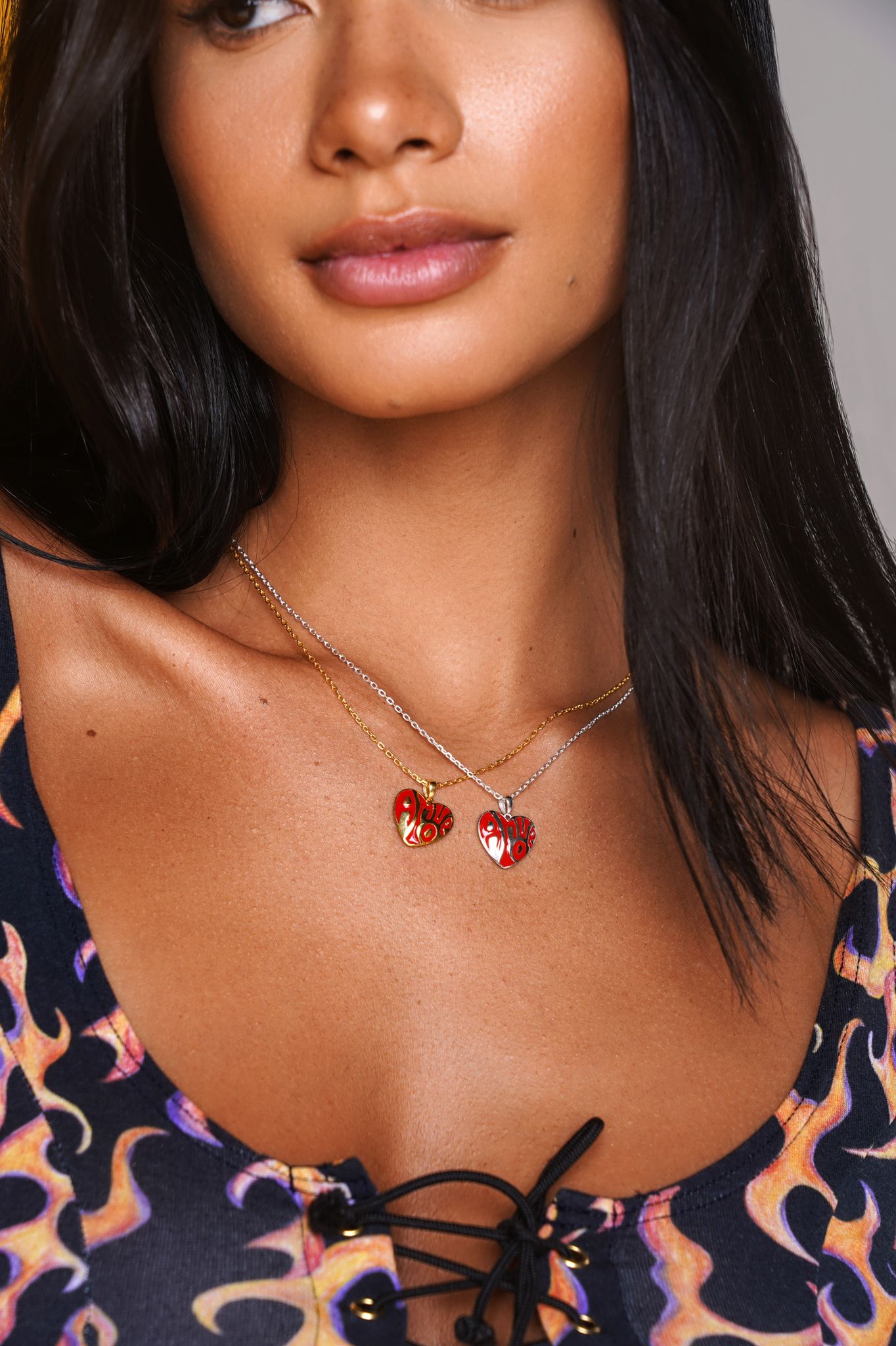 Collier "Amour Love" Plaqué Or